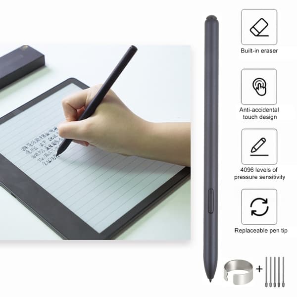 Trykfølsom styluspen med høj præcision til Samsung Tab - Svart