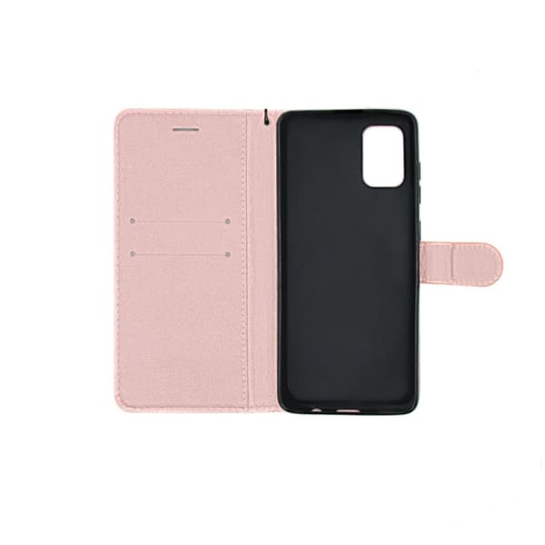 Samsung Galaxy A51 Plånboksfodral med Stativ - Rosa