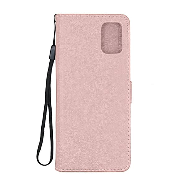 Samsung Galaxy A51 Plånboksfodral med Stativ - Rosa