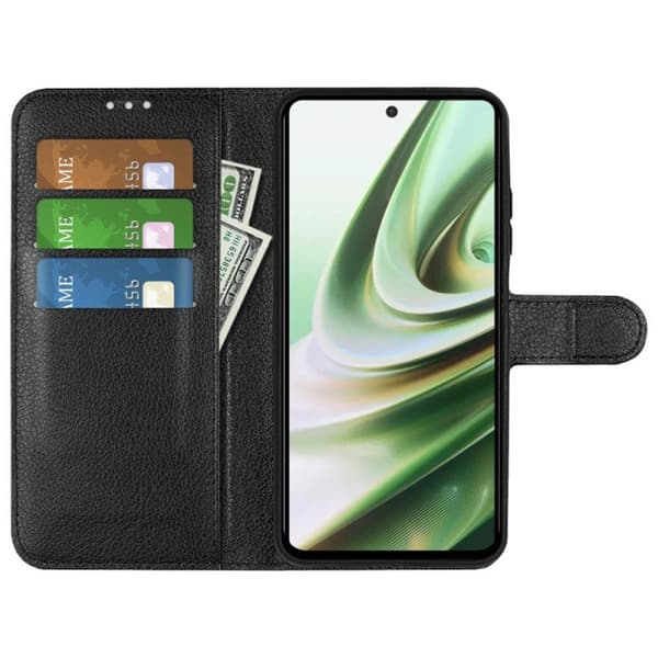 OnePlus Nord CE 3 Lite Plånboksfodral med Stativ - Svart