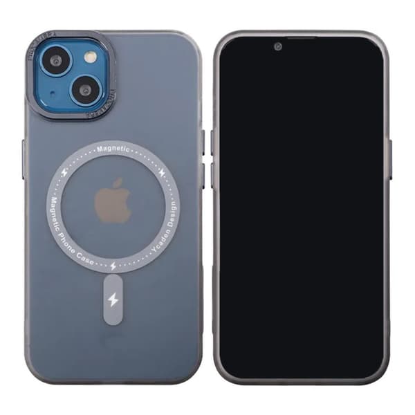iPhone 13 Mobilskal med MagSafe - Frostat Svart