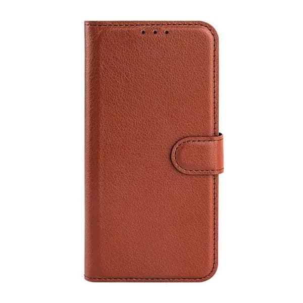 Samsung Galaxy Xcover 5 Plånboksfodral med stativ - Brun