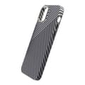 Miniatyrbild 5 av 6: Kolfiber Skal iPhone 12/12 Pro - Svart & Vit