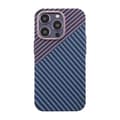 Miniatyrbillede 2 af 6: Kolfiber Skal iPhone 14 Pro - Lila & Blå
