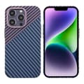 Miniatyrbillede 1 af 6: Kolfiber Skal iPhone 14 Pro - Lila & Blå