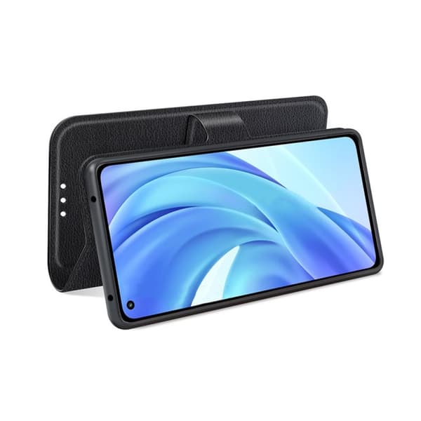 Xiaomi 11 Lite/11 Lite 5G NE Plånboksfodral med Stativ - Svart