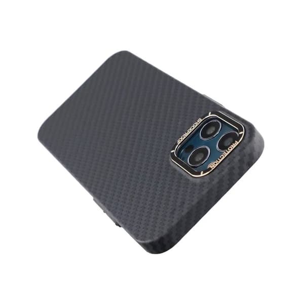 Kolfiber Skal iPhone 12/12 Pro - Svart