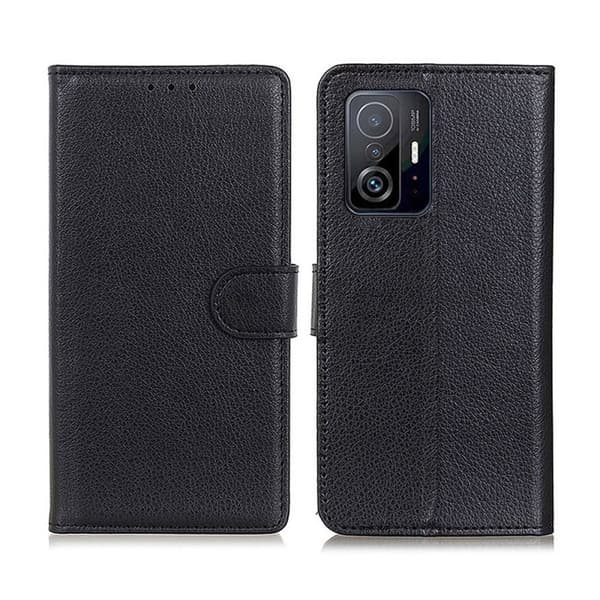 Xiaomi 11T/Xiaomi 11T Pro Plånboksfodral med Stativ - Svart