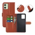Miniatyrbild 5 av 5: Motorola Moto G54 5G Plånboksfodral med Stativ - Brun