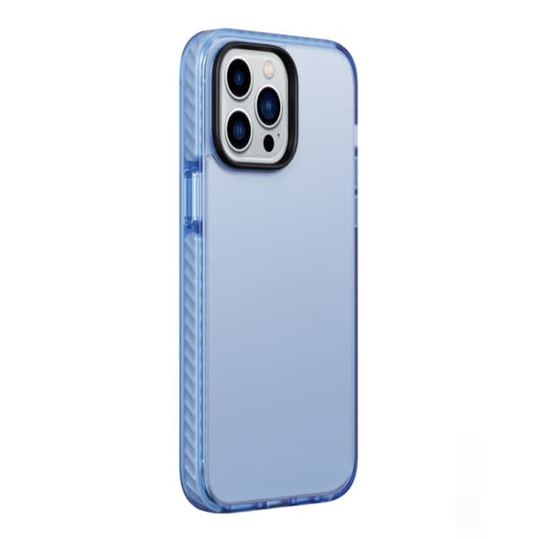 iPhone 13 Pro Stöttåligt TPU Mobilskal - Blå