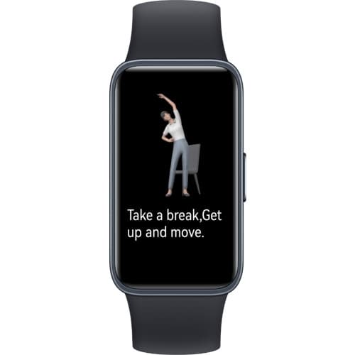 Huawei Band 8 aktivitetspårare med rem - midnattssvart