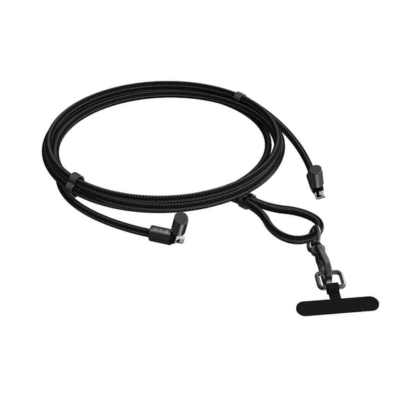 Devia Mobilrem och USB-kabel PD 27W USB-C - Lightning 1,6 m - Svart