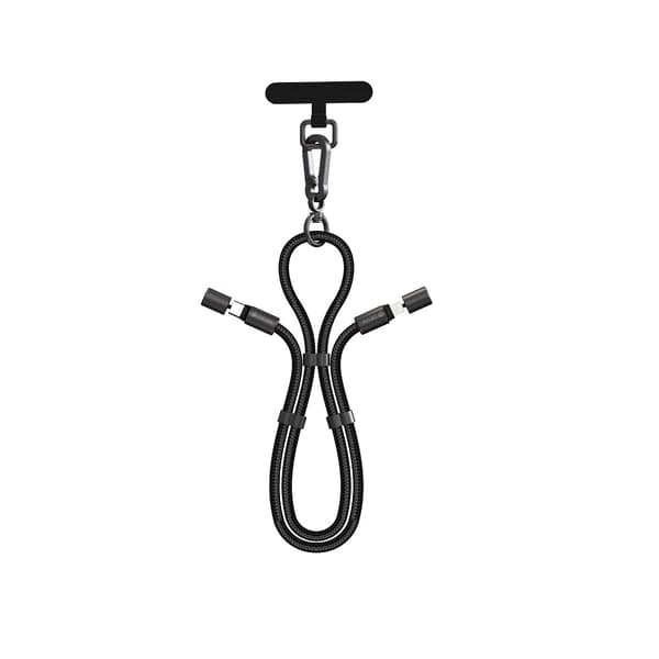Devia Mobilrem och USB-kabel PD 27W USB-C - Lightning 1,6 m - Svart