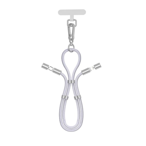 Devia Mobiilihihna ja USB-kaapeli PD 27W USB-C - Lightning 1,6 m - violetti