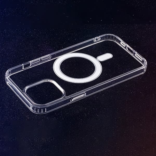 Tynt beskyttelsesskall med MagSafe for Samsung Galaxy S25 Plus - gjennomsiktig