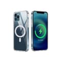 Pikkukuva 1 / 3: Ohut suojakuori MagSafella Samsung Galaxy S25 Plus:lle - läpinäkyvä