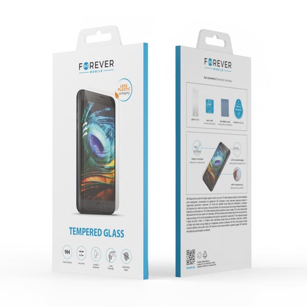 Forever Herdet skjermbeskytter 2.5D for Samsung Galaxy S25