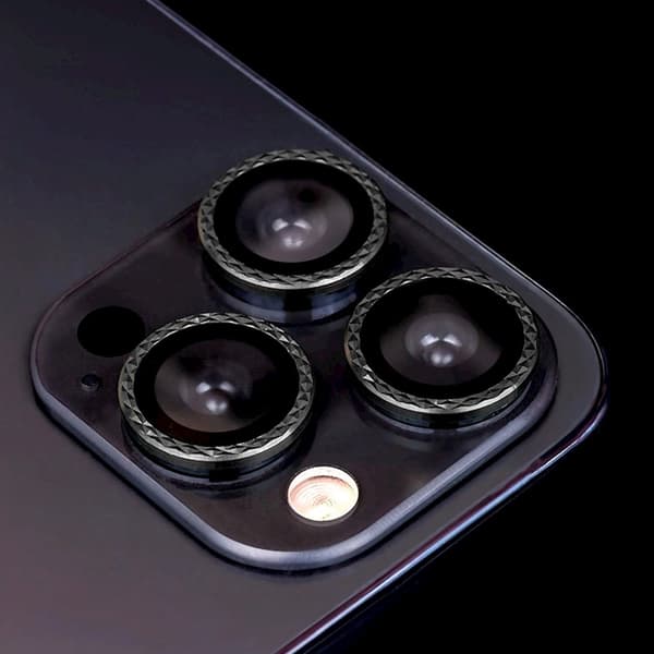 Hærdet kameralinsedæksel med 9H-hårdhed til iPhone 16 Plus