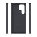 Miniatyrbillede 4 af 8: Etteri silikoneetui med mikrofiberforing til Samsung Galaxy S25 Ultra - Svart