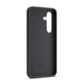 Miniatyrbillede 1 af 8: Etteri silikoneetui med mikrofiberforing til Samsung Galaxy S25 - Svart