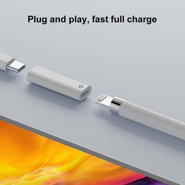 USB-adapter for Apple Pencil - USB-C til 8-pinners lynkobling