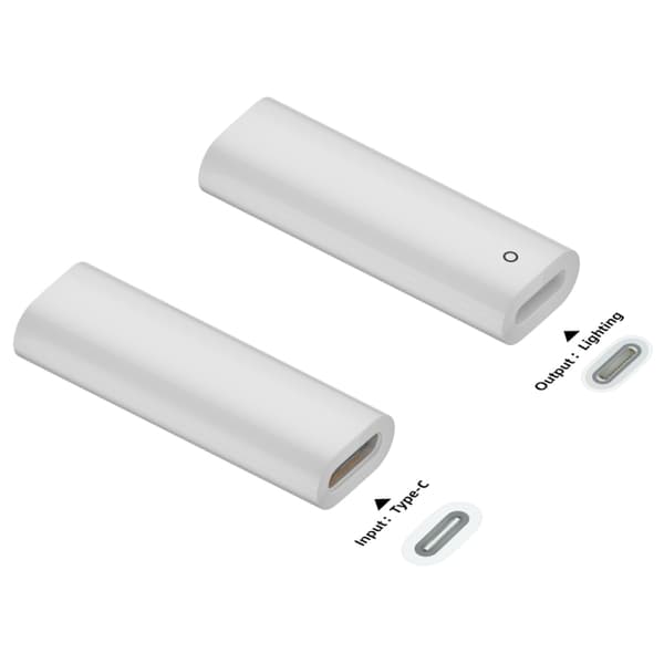 USB-adapter for Apple Pencil - USB-C til 8-pinners lynkobling