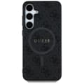 Miniatyrbild 2 av 3: Guess Leather Case med MagSafe till Samsung Galaxy S25 med klassisk logotyp - Svart