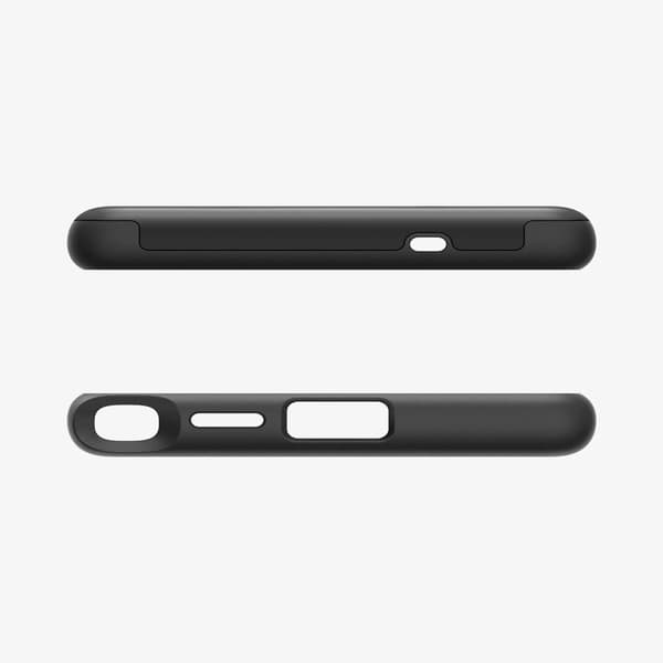 Spigen Slim Armor Mag MagSafe suojakotelo Samsung Galaxy S25 -puhelimelle jalustatoiminnolla - Svart