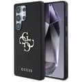 Miniatyrbillede 3 af 3: Guess Etui til Samsung Galaxy S25 Ultra med 4G-logo og kornet finish - Svart