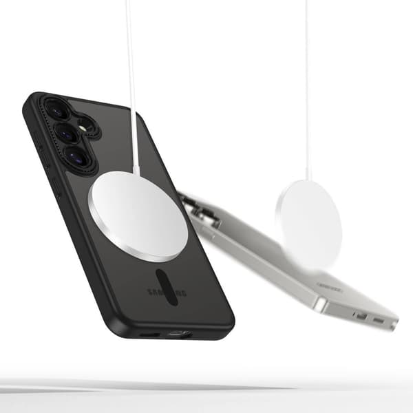 Tech-Protect MagCam takakuori magnet ja kameran linssin suojus Samsung Galaxy S25:lle
