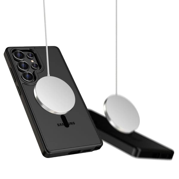 Tech-Protect MagMat Backshell med magnet til Samsung Galaxy S25 Ultra - Svart