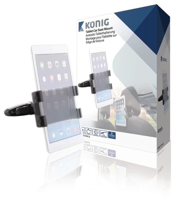 König KNM-FCTM12 Tabletin autoteline 360 ° Kääntö ja kallistus 0,7 kg