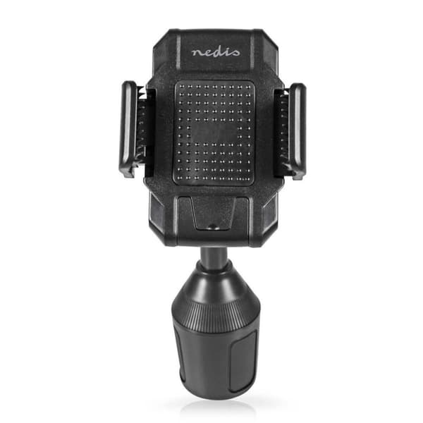 Nedis SCMT200BK älypuhelimen autoteline Universal 360° Pyöritettävä musta