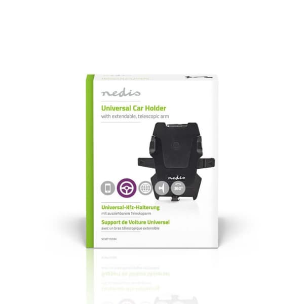 Nedis SCMT100BK Smartphone Bilholder Universal