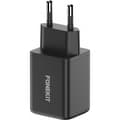 Pikkukuva 4 / 5: FoneKit GaN PD 48W -verkkovirtalaturi, USB-C + USB-C, musta