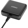 Pikkukuva 4 / 7: FoneKit GaN PD 200W -verkkovirtalaturi, USB-A + 5 x USB-C, musta