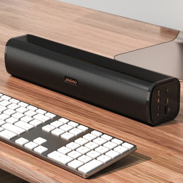 Dudao Y2+ trådløs højttaler med hukommelseskort og USB-afspilning - Svart