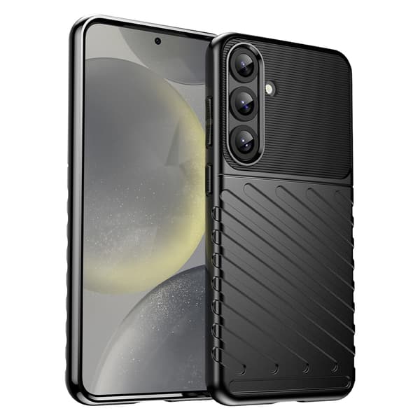 Silikonskal till Samsung Galaxy S25+ - Svart