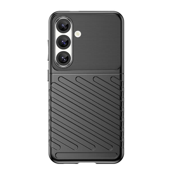 Silikonskal till Samsung Galaxy S25 - Svart
