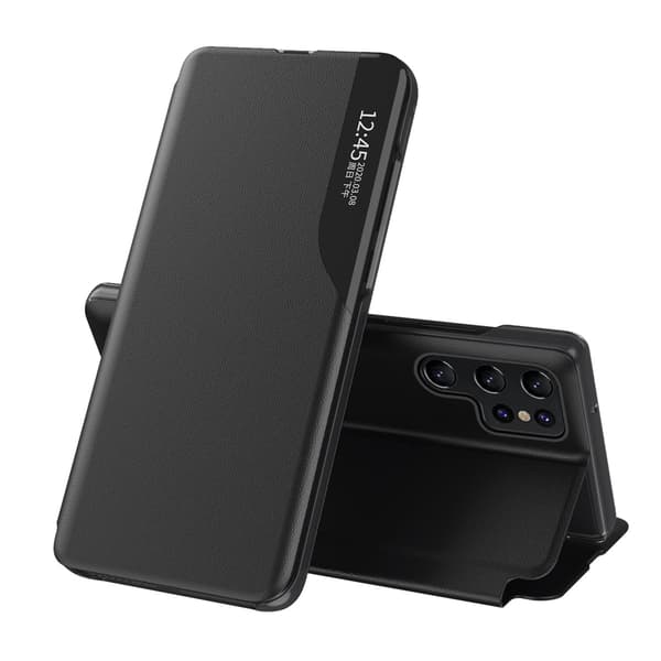 Keinonahkainen kotelo Samsung Galaxy S25 Ultra - Svart
