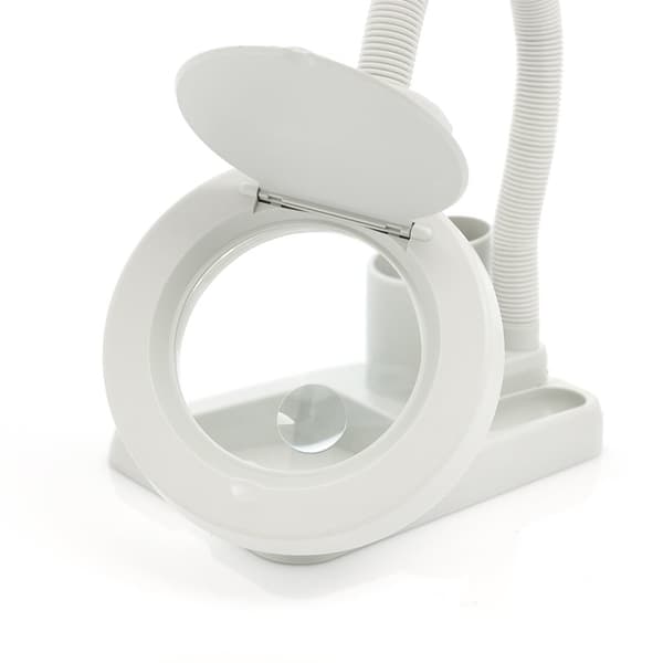 LT-86D 5D/10D LED svanehals servicelampe med 83 mm forstørrelsesglas
