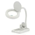 Miniatyrbillede 2 af 6: LT-86D 5D/10D LED svanehals servicelampe med 83 mm forstørrelsesglas