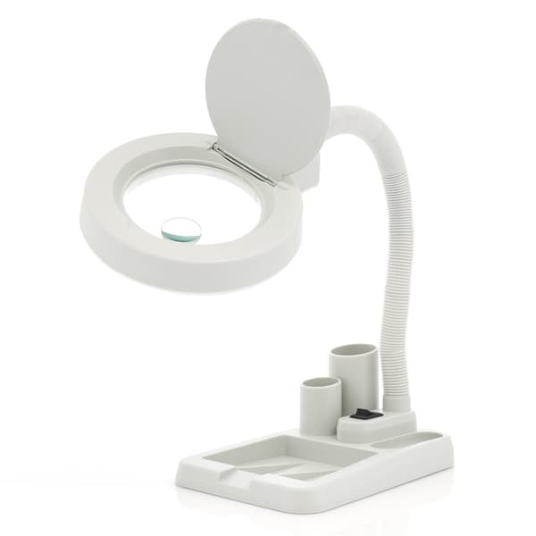 LT-86D 5D/10D LED svanehals servicelampe med 83 mm forstørrelsesglas