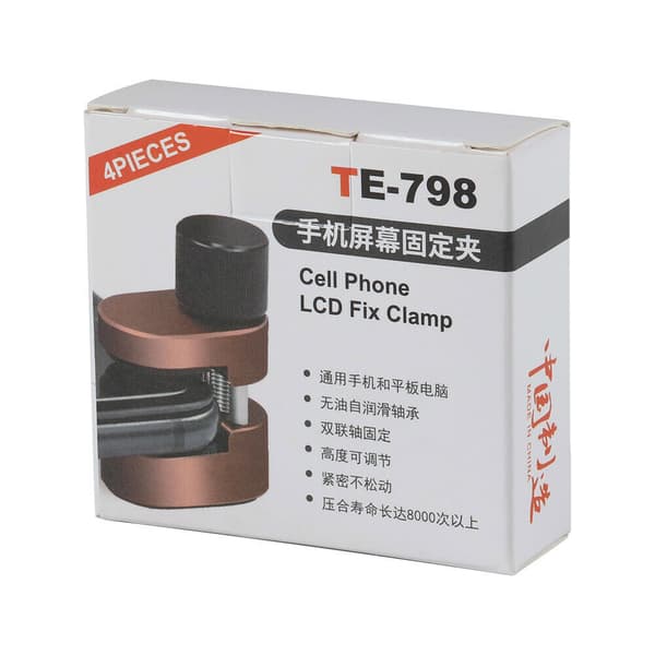 kpl TE-798 LCD-kiinnityspuristimia/puristimia sarja