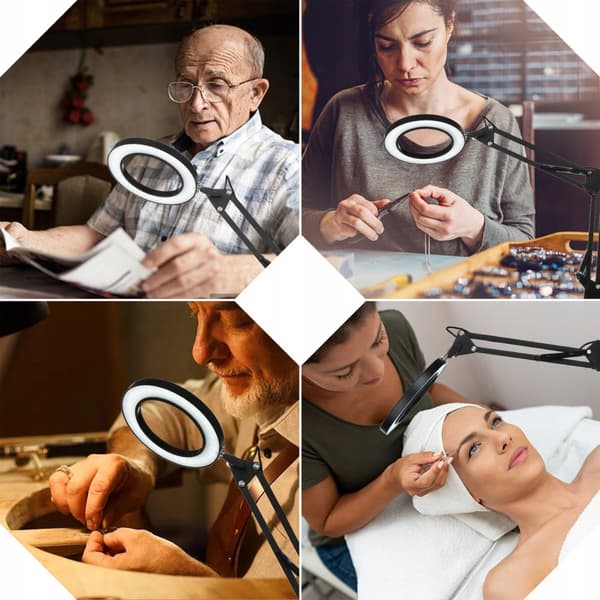 LED USB 12W kontor kosmetiklampe