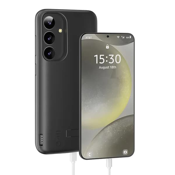 Akku kotelo S24:lle, 5000mAh kapasiteetti, CE-sertifioitu,S24 5000mAh varten