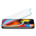 Miniatyrbilde 2 av 3: Spigen Glas.tR EZ Fit herdet skjermbeskytter for iPhone 13 / 13 Pro / 14 / 16e - 2-pk