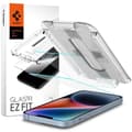 Miniatyrbilde 1 av 3: Spigen Glas.tR EZ Fit herdet skjermbeskytter for iPhone 13 / 13 Pro / 14 / 16e - 2-pk