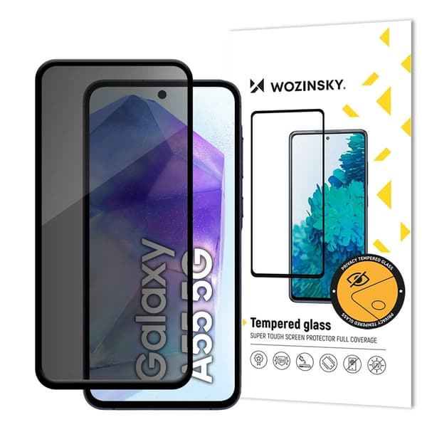 Wozinsky Yksityisyyden suojakalustettu suojakalvo Samsung Galaxy A56 / A36 -puhelimelle
