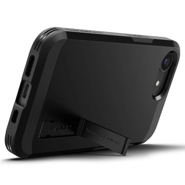 Spigen Tough Armor Case med MagSafe till iPhone 16e - Svart